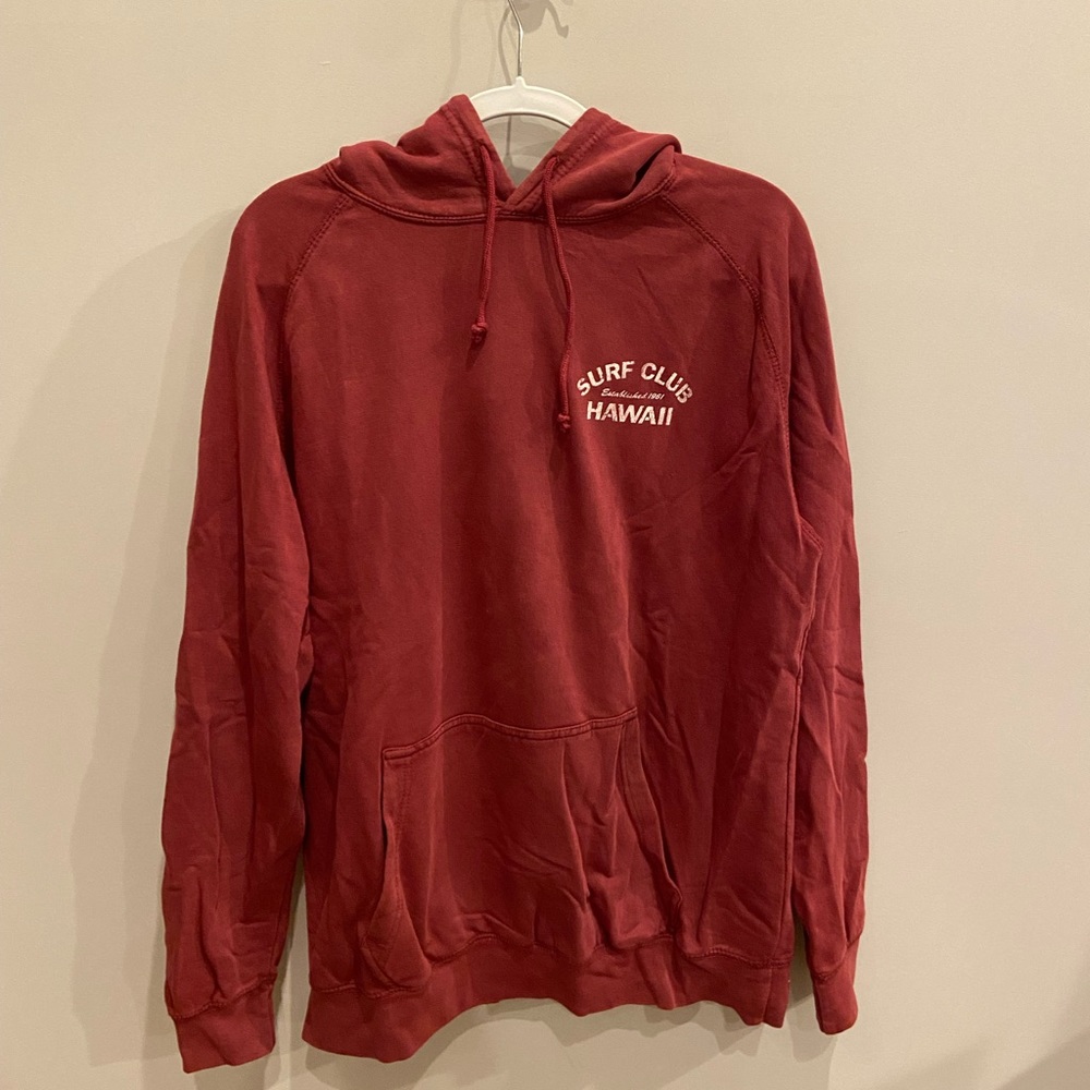 Red Surfer hoodie